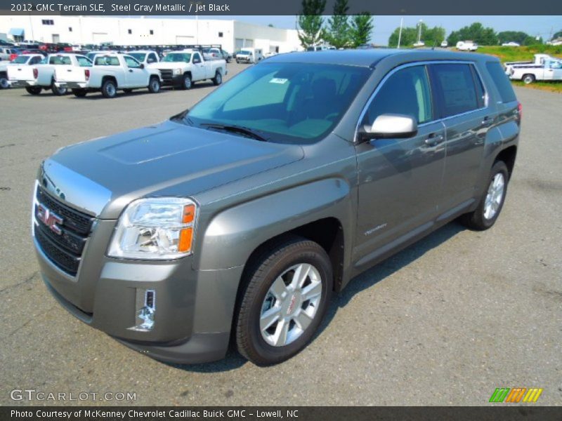 Steel Gray Metallic / Jet Black 2012 GMC Terrain SLE
