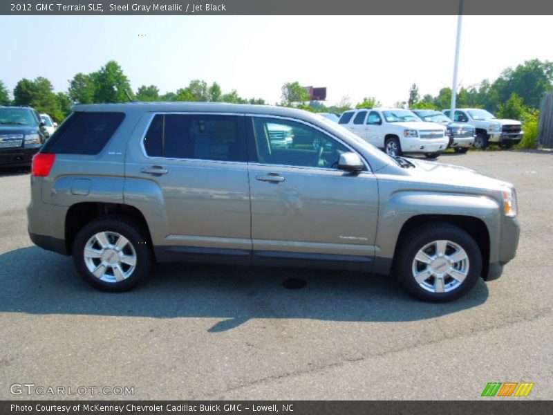 Steel Gray Metallic / Jet Black 2012 GMC Terrain SLE