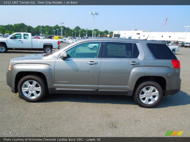 Steel Gray Metallic / Jet Black 2012 GMC Terrain SLE