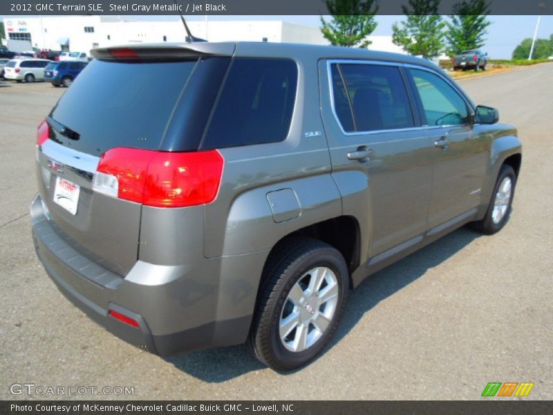 Steel Gray Metallic / Jet Black 2012 GMC Terrain SLE