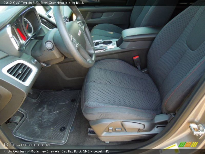 Steel Gray Metallic / Jet Black 2012 GMC Terrain SLE