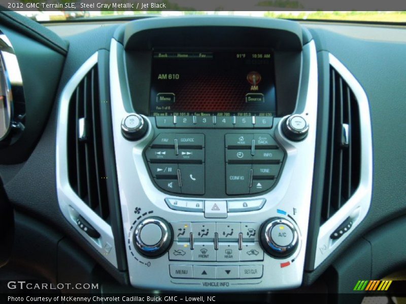 Steel Gray Metallic / Jet Black 2012 GMC Terrain SLE