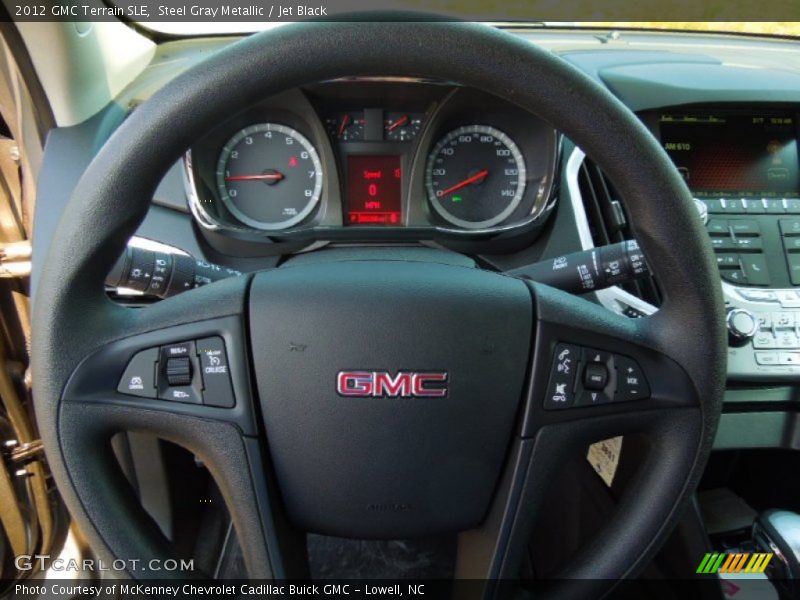 Steel Gray Metallic / Jet Black 2012 GMC Terrain SLE