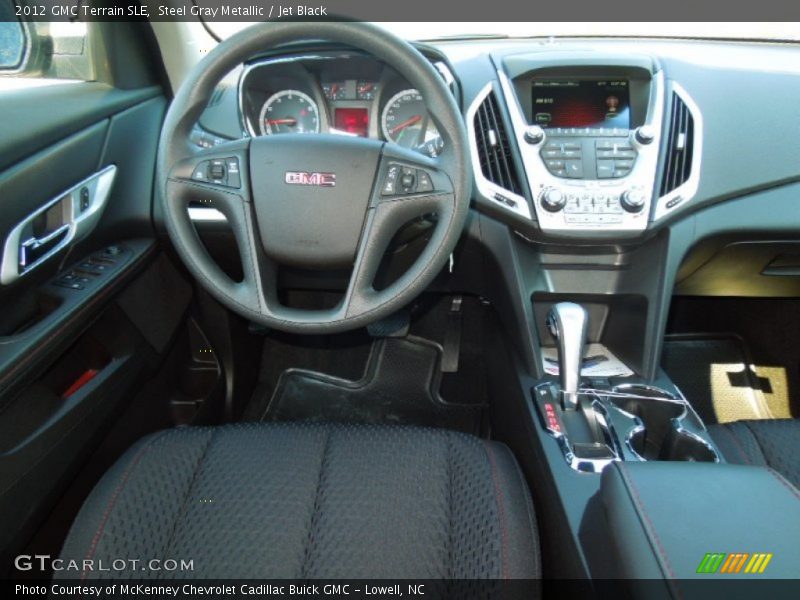Steel Gray Metallic / Jet Black 2012 GMC Terrain SLE