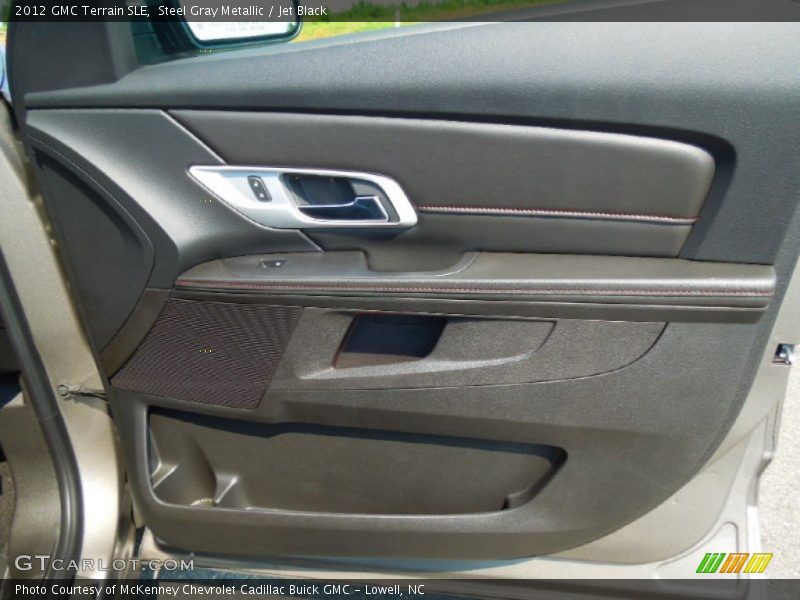 Steel Gray Metallic / Jet Black 2012 GMC Terrain SLE