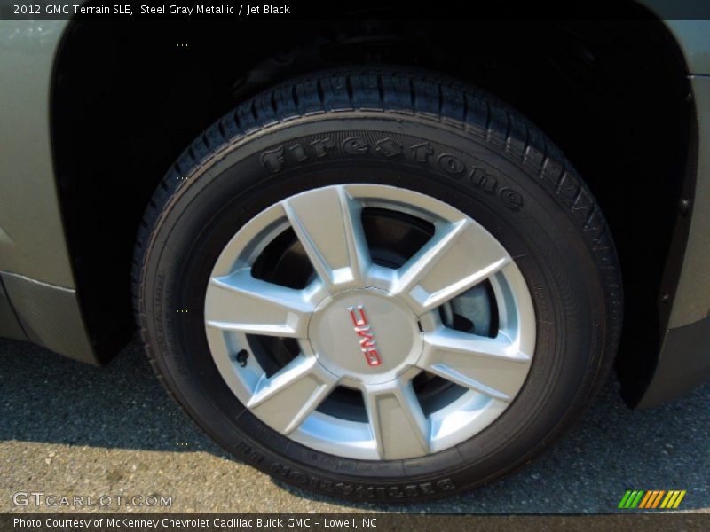 Steel Gray Metallic / Jet Black 2012 GMC Terrain SLE