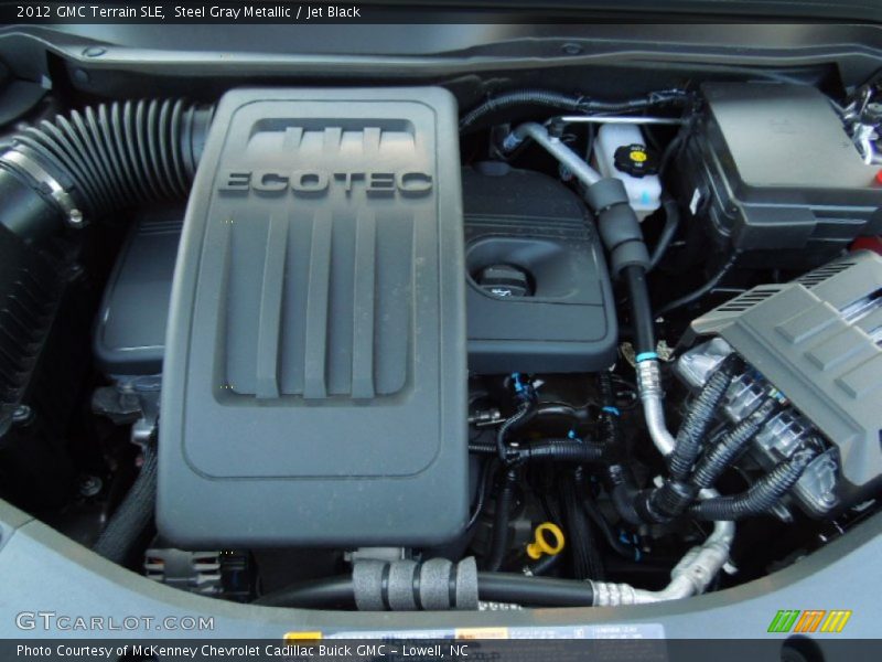 Steel Gray Metallic / Jet Black 2012 GMC Terrain SLE