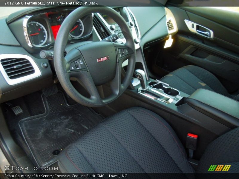 Steel Gray Metallic / Jet Black 2012 GMC Terrain SLE