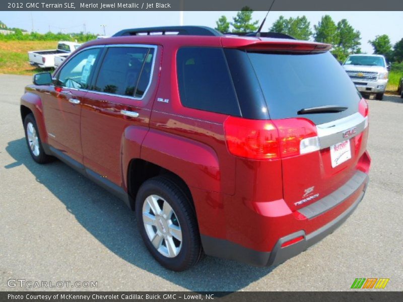Merlot Jewel Metallic / Jet Black 2012 GMC Terrain SLE