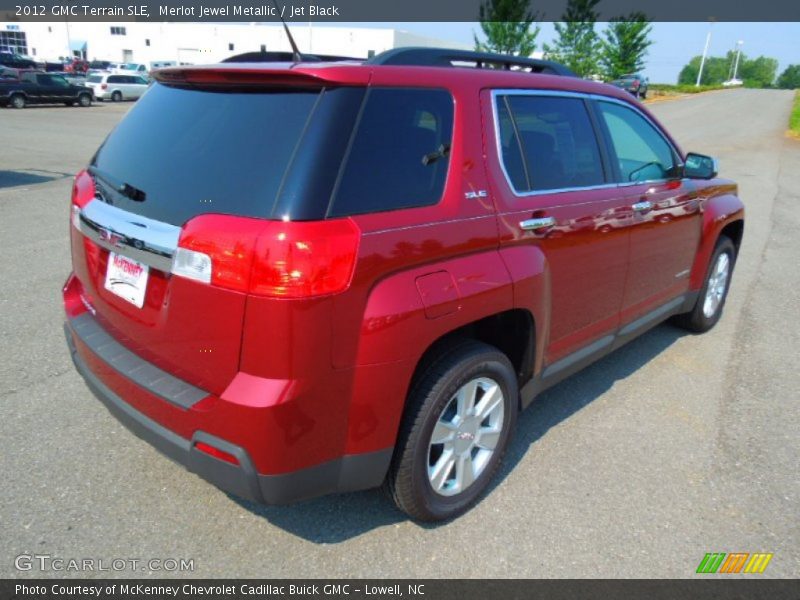 Merlot Jewel Metallic / Jet Black 2012 GMC Terrain SLE