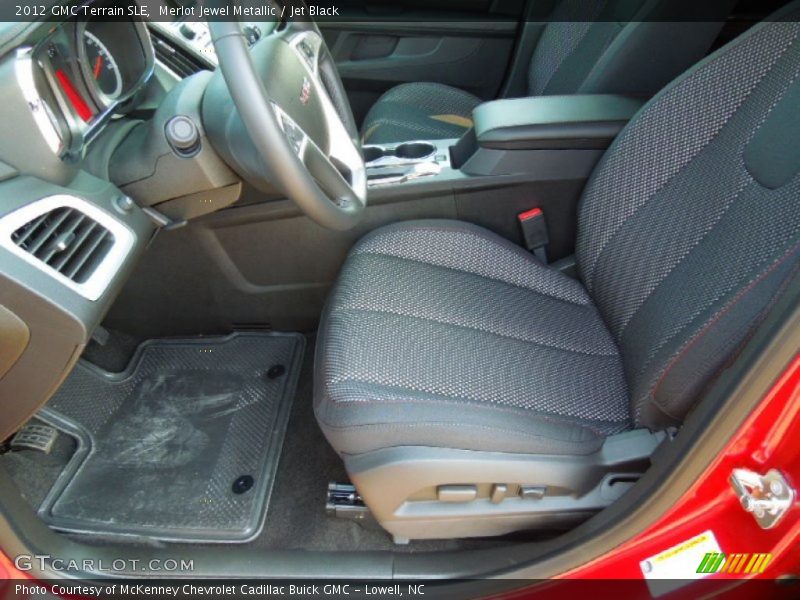 Merlot Jewel Metallic / Jet Black 2012 GMC Terrain SLE