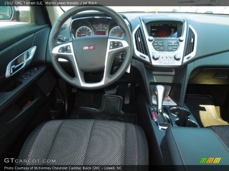 Merlot Jewel Metallic / Jet Black 2012 GMC Terrain SLE
