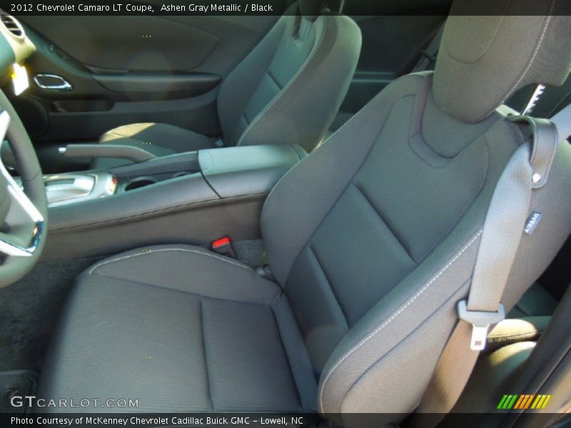 Ashen Gray Metallic / Black 2012 Chevrolet Camaro LT Coupe