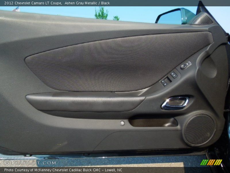 Ashen Gray Metallic / Black 2012 Chevrolet Camaro LT Coupe