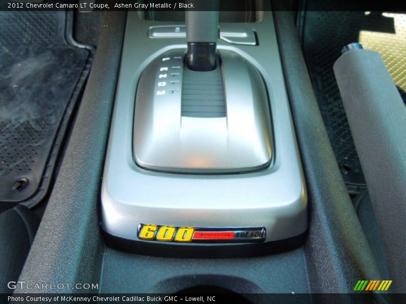 Ashen Gray Metallic / Black 2012 Chevrolet Camaro LT Coupe