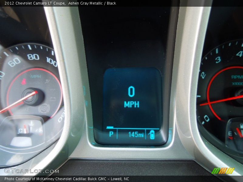 Ashen Gray Metallic / Black 2012 Chevrolet Camaro LT Coupe