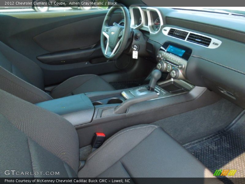 Ashen Gray Metallic / Black 2012 Chevrolet Camaro LT Coupe
