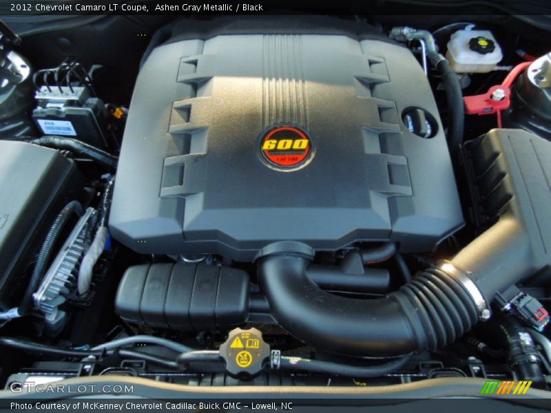 Ashen Gray Metallic / Black 2012 Chevrolet Camaro LT Coupe