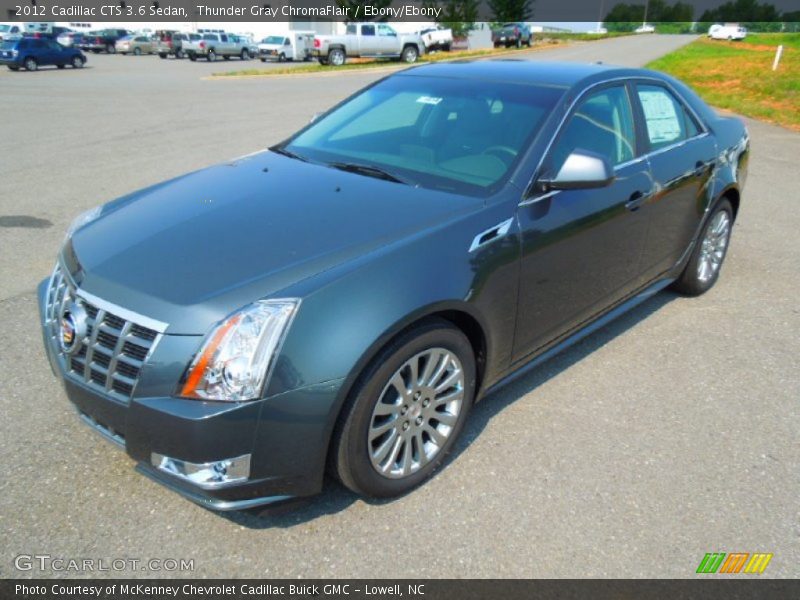 Front 3/4 View of 2012 CTS 3.6 Sedan