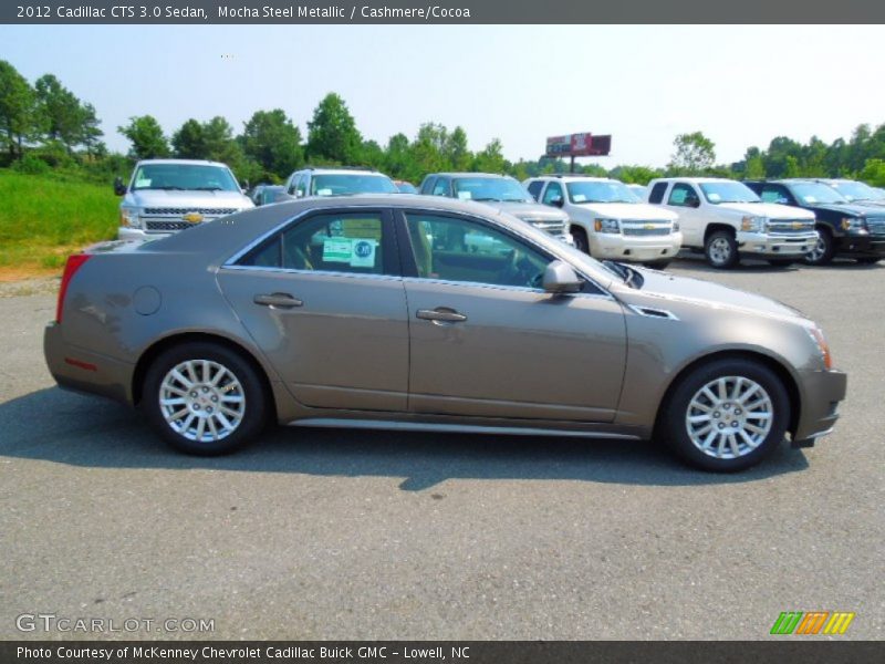 Mocha Steel Metallic / Cashmere/Cocoa 2012 Cadillac CTS 3.0 Sedan