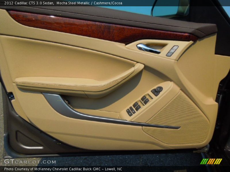 Mocha Steel Metallic / Cashmere/Cocoa 2012 Cadillac CTS 3.0 Sedan