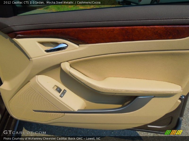 Mocha Steel Metallic / Cashmere/Cocoa 2012 Cadillac CTS 3.0 Sedan