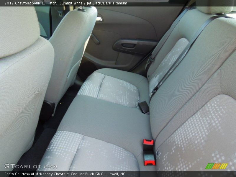 Summit White / Jet Black/Dark Titanium 2012 Chevrolet Sonic LS Hatch