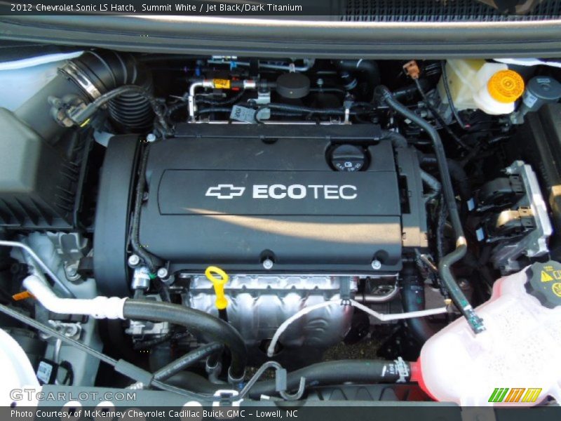Summit White / Jet Black/Dark Titanium 2012 Chevrolet Sonic LS Hatch