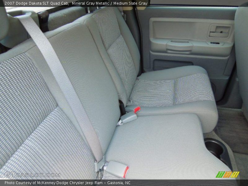 Mineral Gray Metallic / Medium Slate Gray 2007 Dodge Dakota SLT Quad Cab