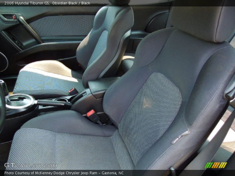 Obsidian Black / Black 2006 Hyundai Tiburon GS