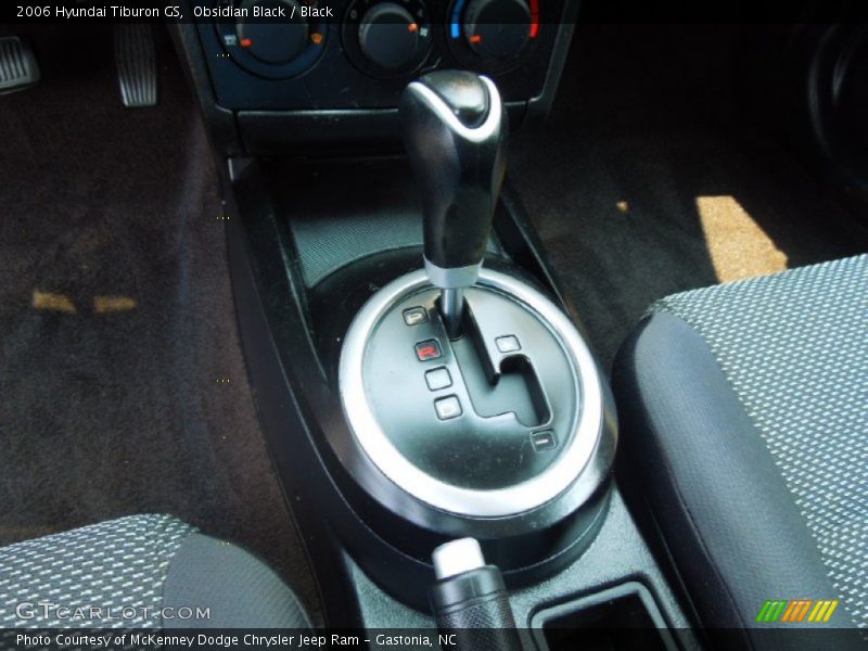 Obsidian Black / Black 2006 Hyundai Tiburon GS