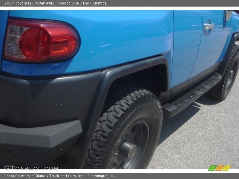 Voodoo Blue / Dark Charcoal 2007 Toyota FJ Cruiser 4WD