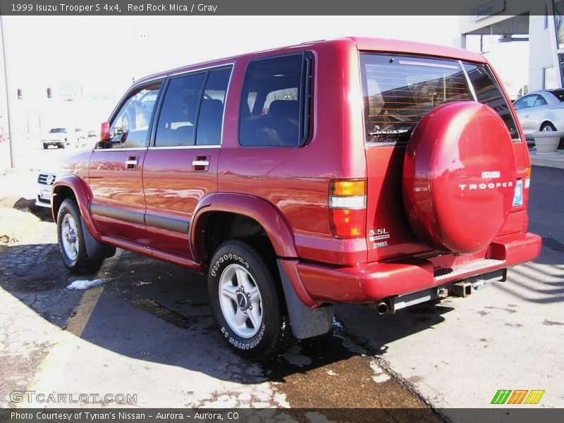 Red Rock Mica / Gray 1999 Isuzu Trooper S 4x4
