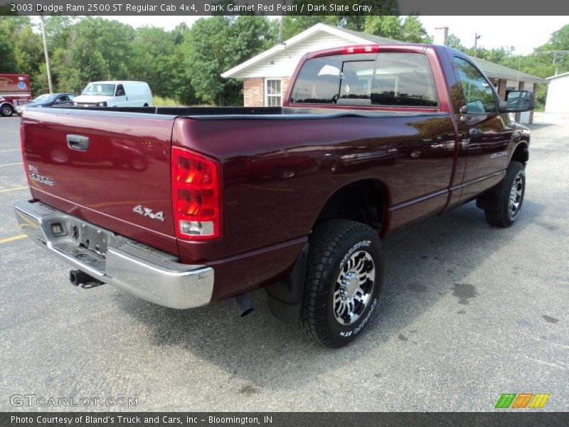 Dark Garnet Red Pearl / Dark Slate Gray 2003 Dodge Ram 2500 ST Regular Cab 4x4