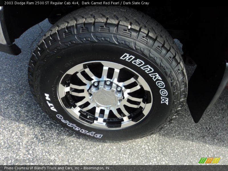 Dark Garnet Red Pearl / Dark Slate Gray 2003 Dodge Ram 2500 ST Regular Cab 4x4