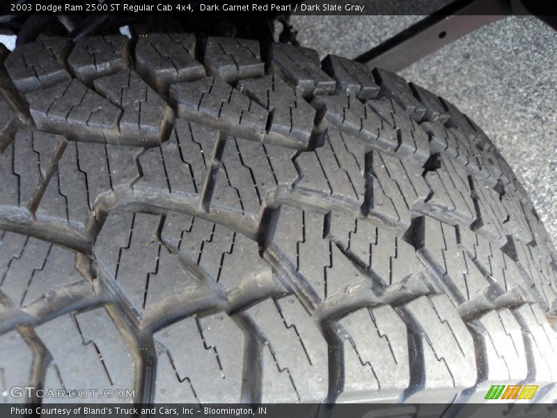 Dark Garnet Red Pearl / Dark Slate Gray 2003 Dodge Ram 2500 ST Regular Cab 4x4