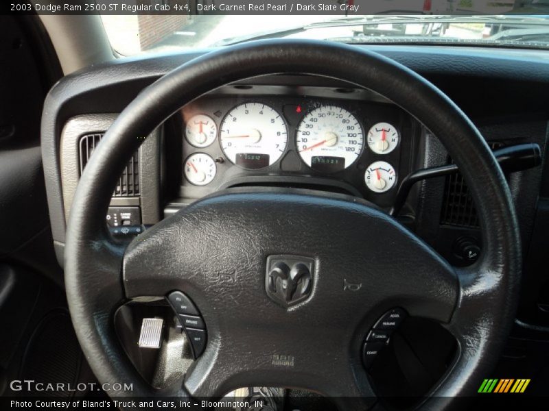 Dark Garnet Red Pearl / Dark Slate Gray 2003 Dodge Ram 2500 ST Regular Cab 4x4