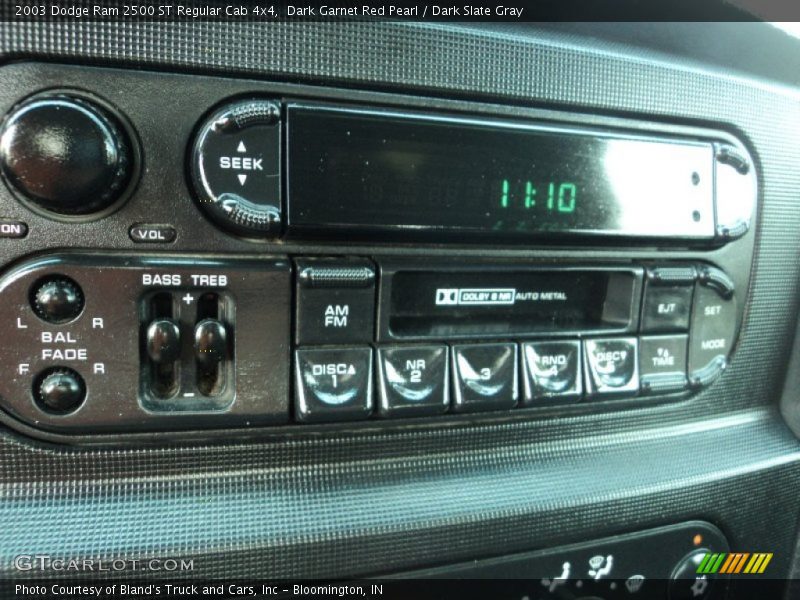 Dark Garnet Red Pearl / Dark Slate Gray 2003 Dodge Ram 2500 ST Regular Cab 4x4