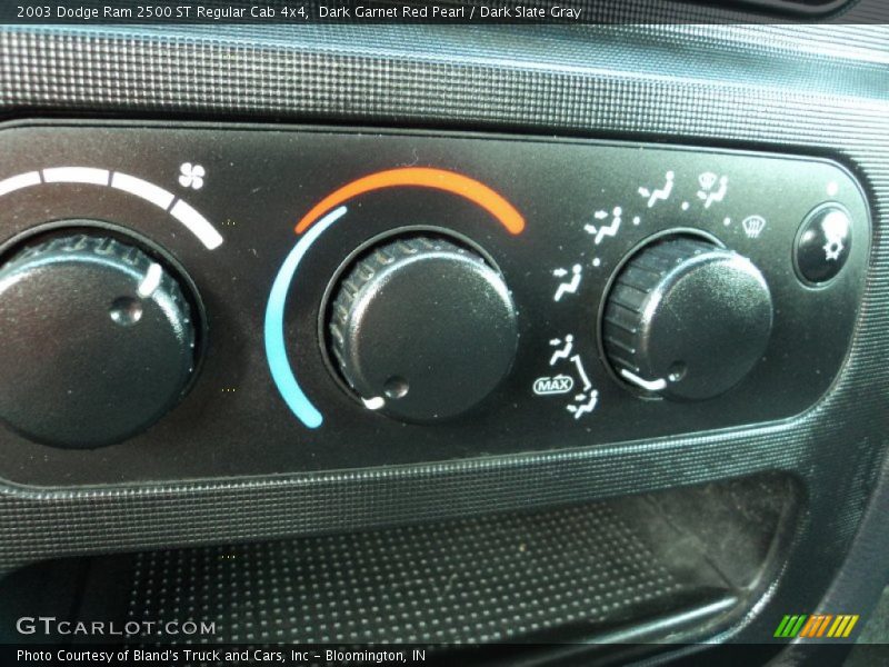 Dark Garnet Red Pearl / Dark Slate Gray 2003 Dodge Ram 2500 ST Regular Cab 4x4