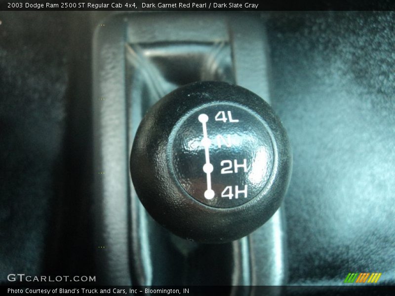 Dark Garnet Red Pearl / Dark Slate Gray 2003 Dodge Ram 2500 ST Regular Cab 4x4