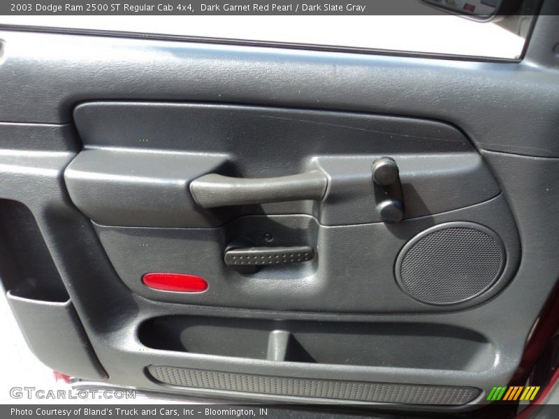 Dark Garnet Red Pearl / Dark Slate Gray 2003 Dodge Ram 2500 ST Regular Cab 4x4