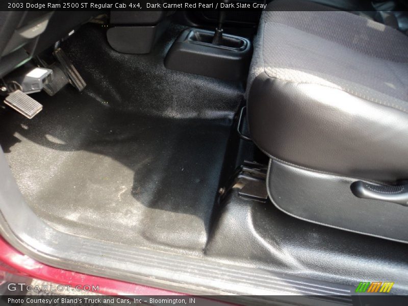 Dark Garnet Red Pearl / Dark Slate Gray 2003 Dodge Ram 2500 ST Regular Cab 4x4