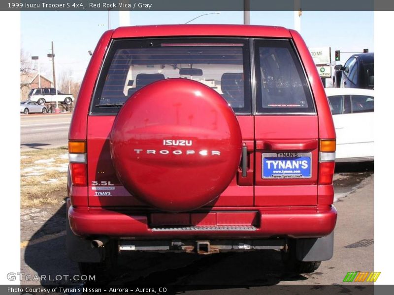 Red Rock Mica / Gray 1999 Isuzu Trooper S 4x4