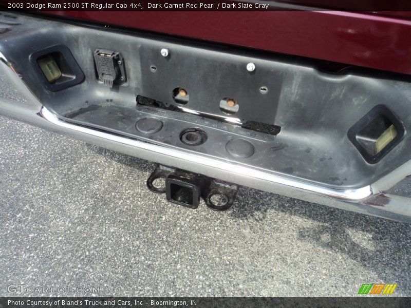 Dark Garnet Red Pearl / Dark Slate Gray 2003 Dodge Ram 2500 ST Regular Cab 4x4