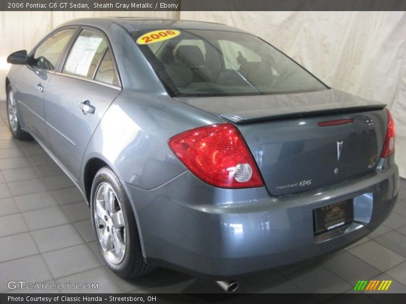 Stealth Gray Metallic / Ebony 2006 Pontiac G6 GT Sedan