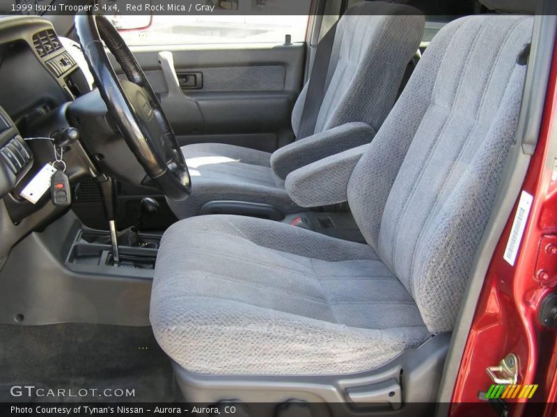 Red Rock Mica / Gray 1999 Isuzu Trooper S 4x4