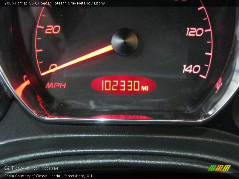 Stealth Gray Metallic / Ebony 2006 Pontiac G6 GT Sedan