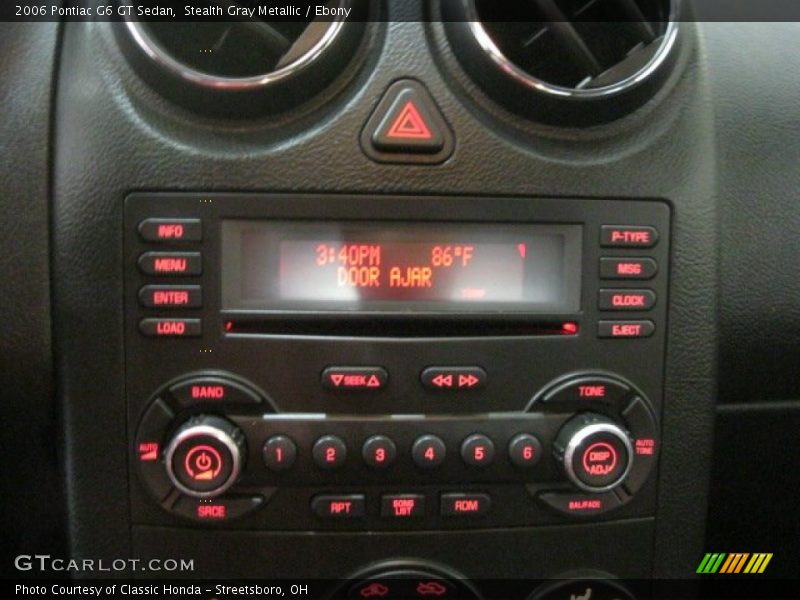 Stealth Gray Metallic / Ebony 2006 Pontiac G6 GT Sedan