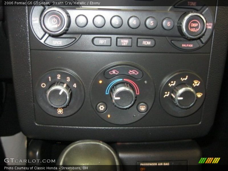 Stealth Gray Metallic / Ebony 2006 Pontiac G6 GT Sedan