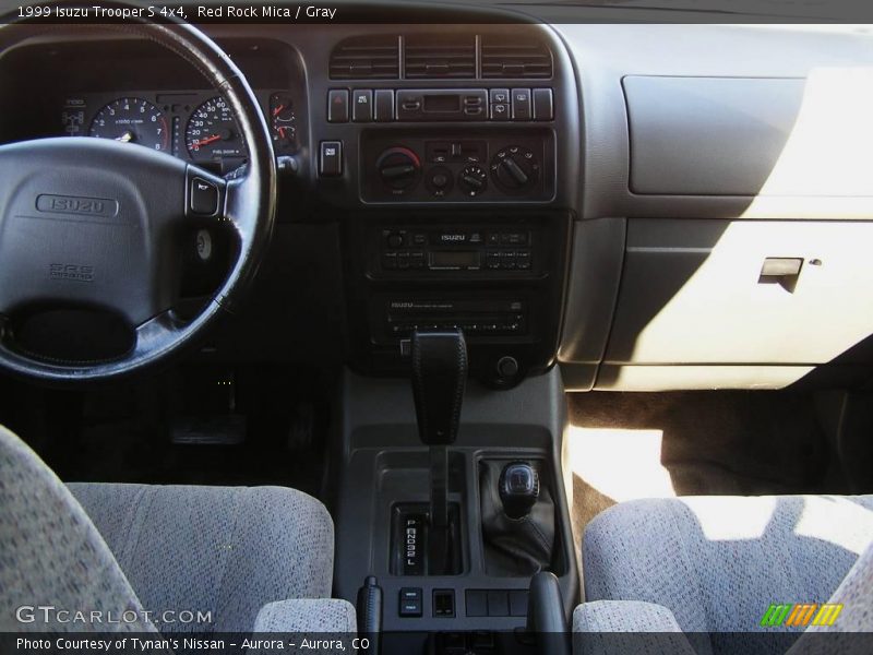 Red Rock Mica / Gray 1999 Isuzu Trooper S 4x4